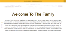 Tablet Screenshot of johnston-pacific.com